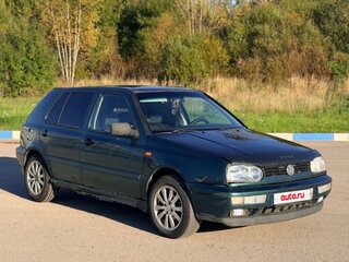 1996 Volkswagen Golf III, зелёный, 130000 рублей, вид 2