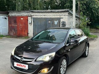 2014 Opel Astra J Рестайлинг, коричневый, 1025000 рублей, вид 1
