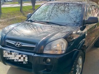 2008 Hyundai Tucson I, чёрный, 600000 рублей, вид 5