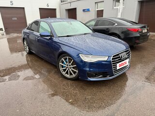 2016 Audi A6 IV (C7) Рестайлинг, синий, 2250000 рублей, вид 3