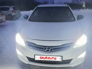 2011 Hyundai Solaris I, белый, 535000 рублей, вид 2