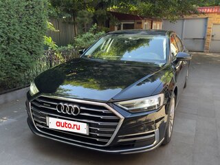 2021 Audi A8 Long 55 TFSI IV (D5) Рестайлинг, чёрный, 6750000 рублей, вид 3