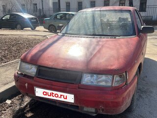 1998 Lada (ВАЗ) 2110, красный, 70000 рублей, вид 2