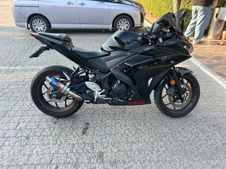 2015 Yamaha YZF-R3, чёрный, 430000 рублей, вид 1