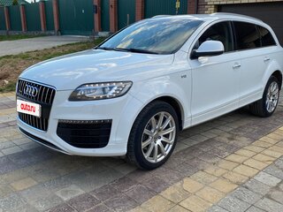 2014 Audi Q7 I (4L) Рестайлинг, белый, 2850000 рублей, вид 1