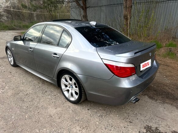 2003 BMW 5 серии 530i V (E60/E61), серый, 1150000 рублей - вид 6