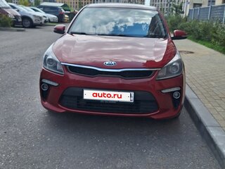 2017 Kia Rio IV, красный, 950000 рублей, вид 2