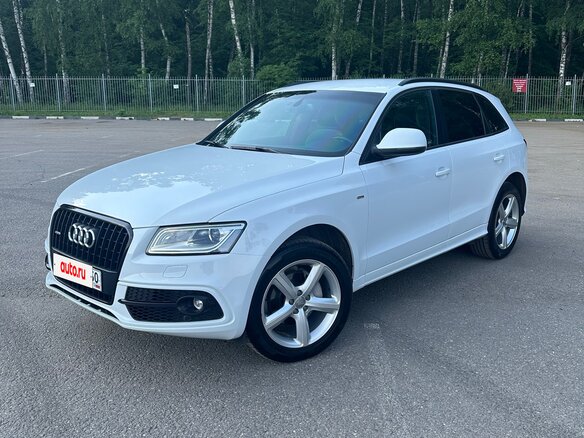 2013 Audi Q5 I (8R) Рестайлинг, белый, 2350000 рублей