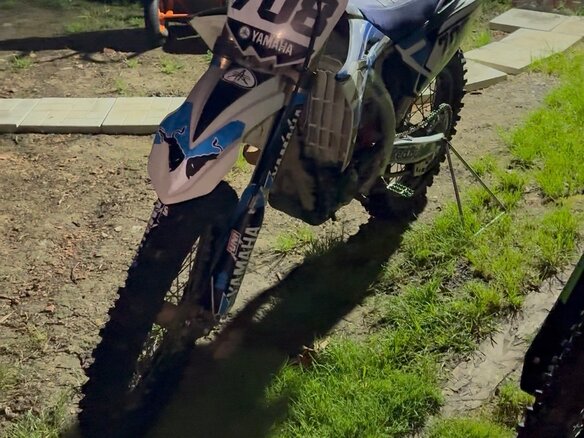 2010 Yamaha YZ250F, синий, 315000 рублей - вид 5