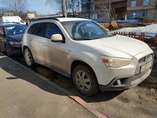 2012 Mitsubishi ASX I, белый, 1100000 рублей, вид 1