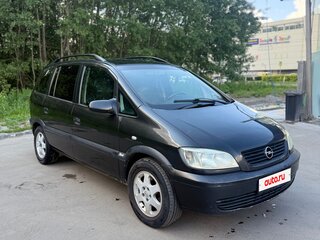 2002 Opel Zafira A, чёрный, 399000 рублей, вид 3