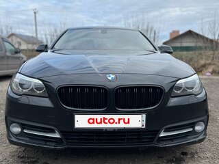 2016 BMW 5 серии 520d VI (F10/F11/F07) Рестайлинг, чёрный, 2100000 рублей, вид 1