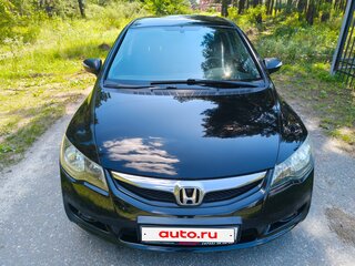 2010 Honda Civic VIII Рестайлинг, чёрный, 877000 рублей, вид 2