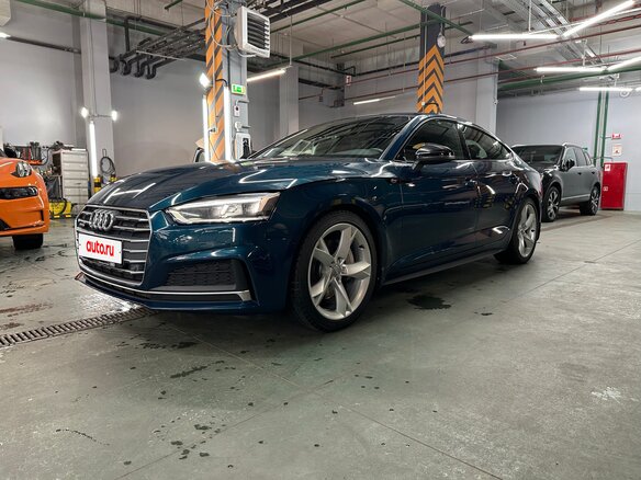 2018 Audi A5 II (F5), синий, 2649999 рублей
