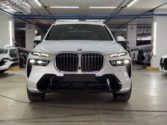 2025 BMW X7 40i I (G07) Рестайлинг, белый - вид 9