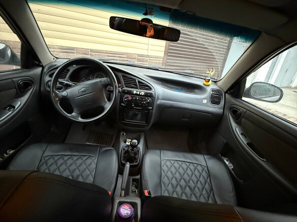 2007 Chevrolet Lanos I, серебристый, 370000 рублей - вид 7