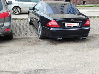 2001 Mercedes-Benz CL-Класс 500 II (C215), синий, 1100000 рублей, вид 3