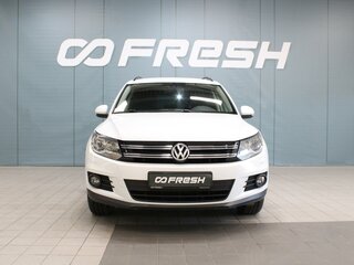 2014 Volkswagen Tiguan I Рестайлинг, белый, 1185000 рублей, вид 3