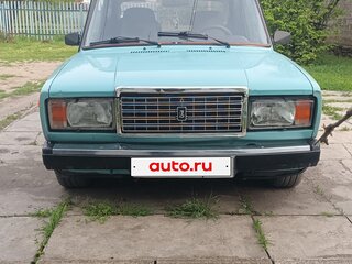 2001 Lada (ВАЗ) 2107, голубой, 130000 рублей, вид 2