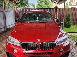 2017 BMW X6 30d II (F16), красный, 4430000 рублей, вид 2
