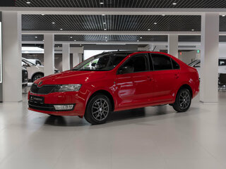 2017 Skoda Rapid I, красный, 1100000 рублей, вид 1