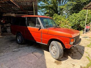 1991 Land Rover Range Rover I, оранжевый, 2000000 рублей, вид 2