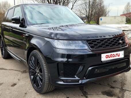 2021 Land Rover Range Rover Sport II Рестайлинг, чёрный, 7300000 рублей, вид 1