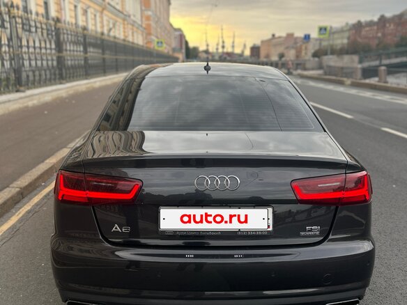 2015 Audi A6 IV (C7) Рестайлинг, серый, 1490000 рублей - вид 15