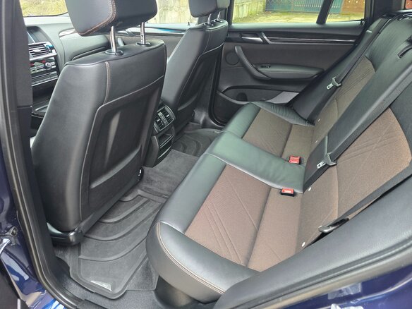 2017 BMW X3 20d xDrive II (F25) Рестайлинг, синий, 2850000 рублей - вид 36