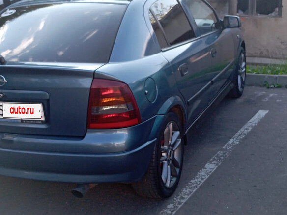 2001 Opel Astra G, серый, 350000 рублей - вид 4