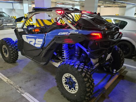 2023 BRP Can-Am Maverick X RS Turbo RR, синий, 3700000 рублей, вид 2