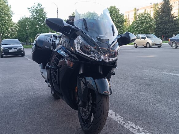 2015 Kawasaki GTR 1400 (Concours 14), чёрный