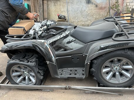 2025 Yamaha Grizzly 700, серебристый, 1799000 рублей, вид 1