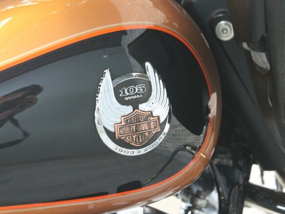 2007 Harley-Davidson Road Glide, оранжевый, 845000 рублей - вид 14
