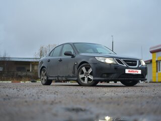 2008 Saab 9-3 II Рестайлинг, чёрный, 710000 рублей, вид 1