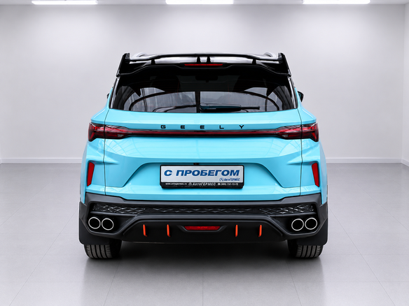 2024 Geely Coolray I Рестайлинг, синий - вид 2