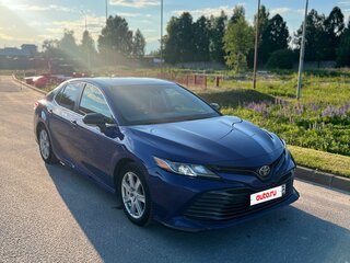 2017 Toyota Camry US Market VIII (XV70), синий, 2580008 рублей, вид 1