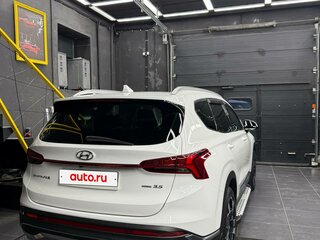 2021 Hyundai Santa Fe IV, белый, 4300000 рублей, вид 3