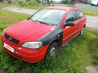 1998 Opel Astra G, красный, 130000 рублей, вид 1
