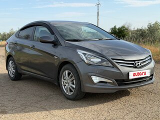 2014 Hyundai Solaris I Рестайлинг, серый, 670000 рублей, вид 5