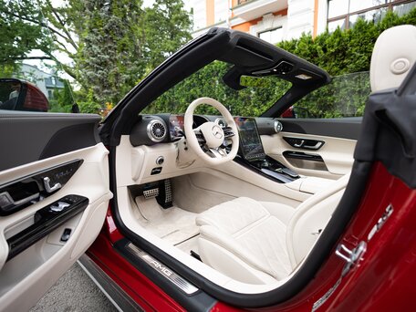2022 Mercedes-Benz SL-Класс AMG SL 63 63 AMG IV (R232), красный, 16590000 рублей, вид 4