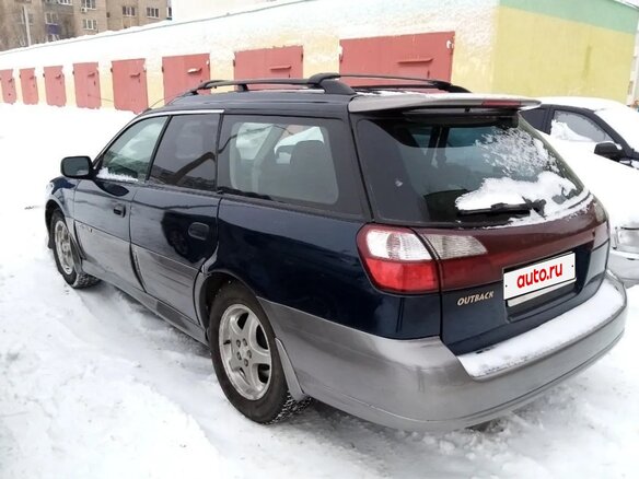 2000 Subaru Outback II, синий, 425000 рублей - вид 8