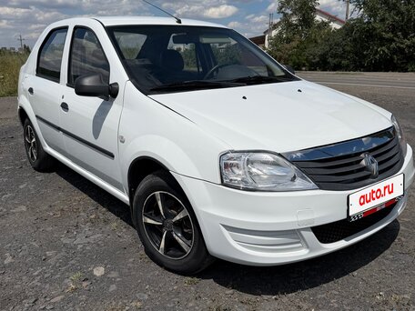 2010 Renault Logan I Рестайлинг, белый, 365000 рублей, вид 1
