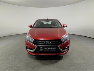 2020 Lada (ВАЗ) Vesta I, красный, 1028000 рублей, вид 2