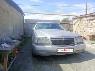 1995 Mercedes-Benz S-Класс 500 III (W140) Рестайлинг, серый, 650000 рублей, вид 1