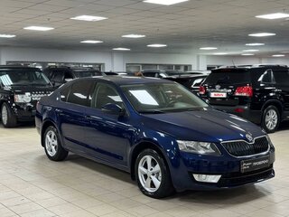 2014 Skoda Octavia III (A7), синий, 825000 рублей, вид 3