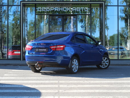 2021 Lada (ВАЗ) Vesta I, синий, 1170000 рублей, вид 3