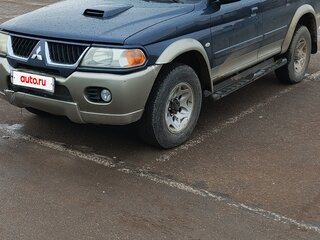 2007 Mitsubishi Pajero Sport I Рестайлинг, синий, 686000 рублей, вид 1