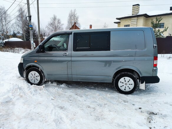 2005 Volkswagen Transporter T5, серый, 1350000 рублей - вид 15