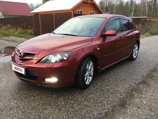 2008 Mazda 3 I (BK) Рестайлинг, красный, 950000 рублей, вид 4